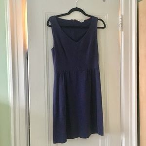 Boden ponte fit-and-flare dress